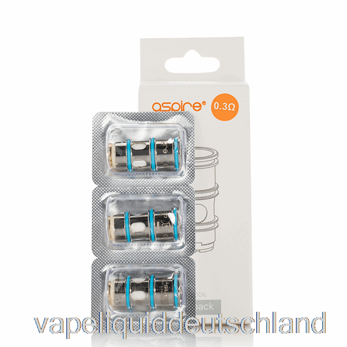 Aspire Guroo Ersatzspulen 0,3 Ohm Mesh-Spulen Vape Deutschland